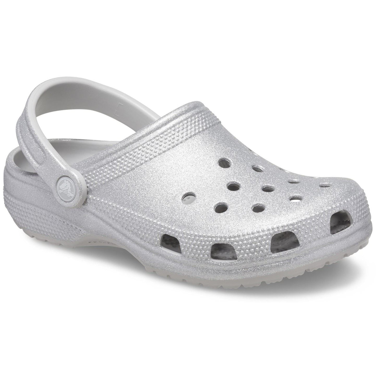Crocs Unisex Classic Glitter Clog in Atmosphere