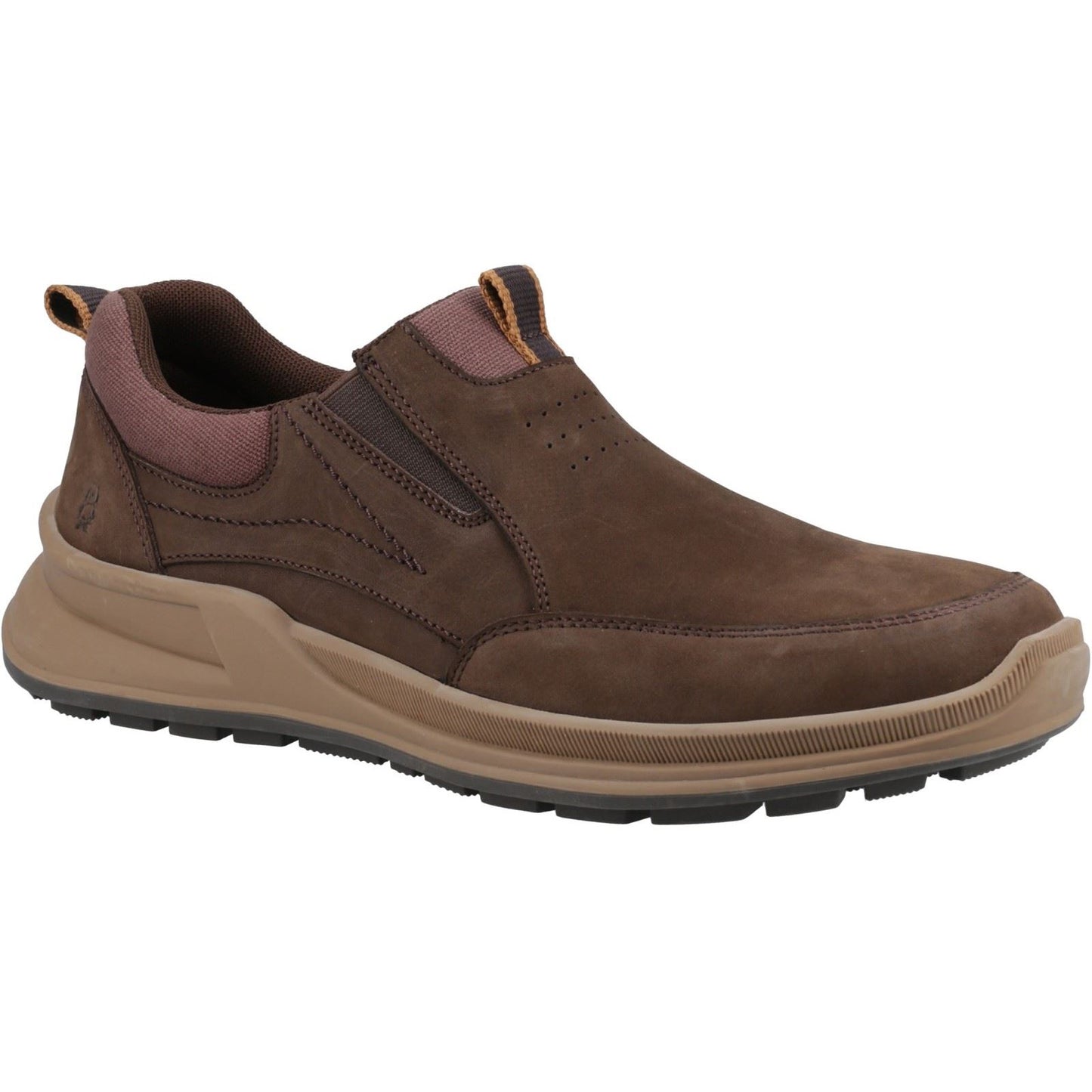 Hush Puppies Men's Arthur Slip On Shoe in Brown