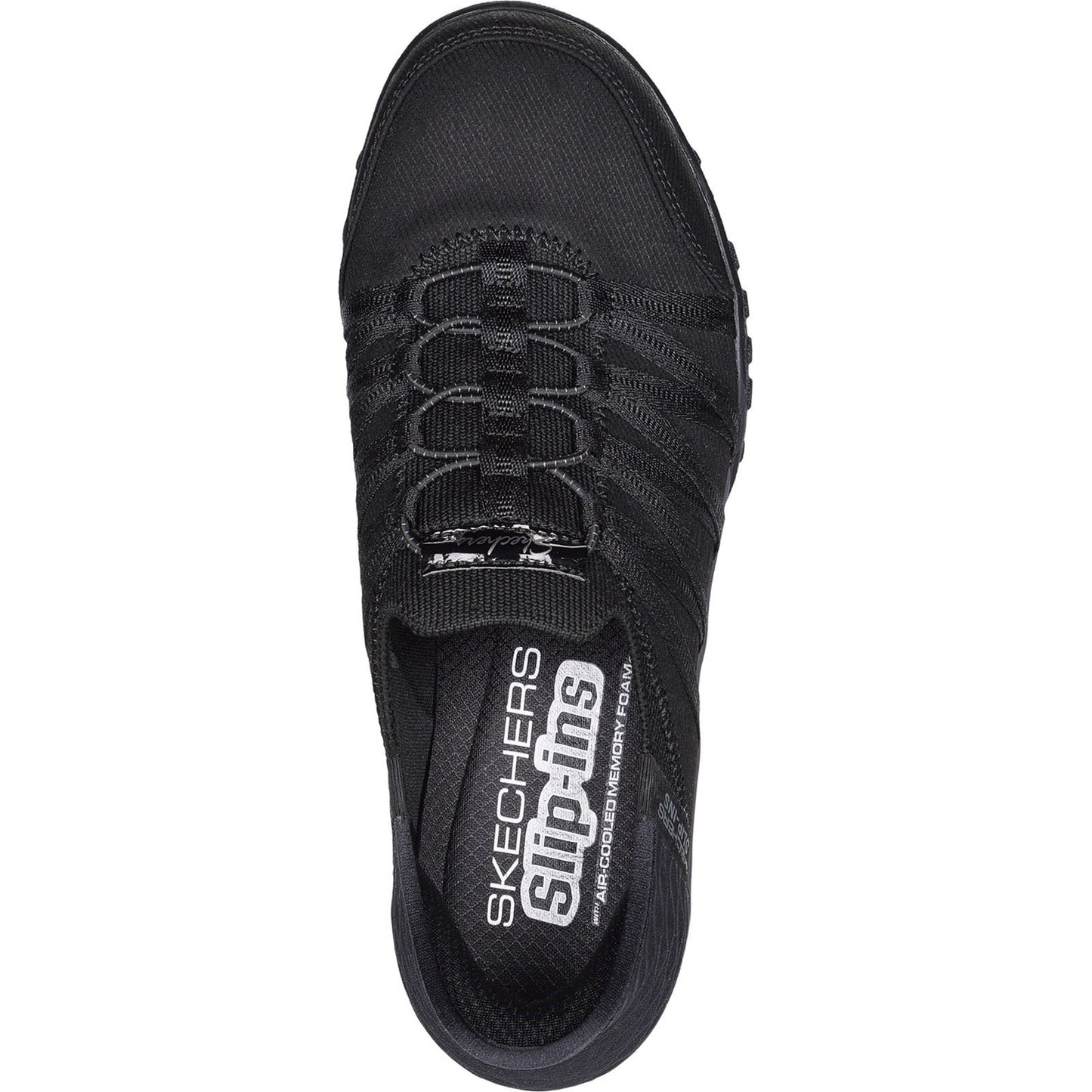 Skechers Women's Breathe-Easy Roll-With-Me Shoes in Black