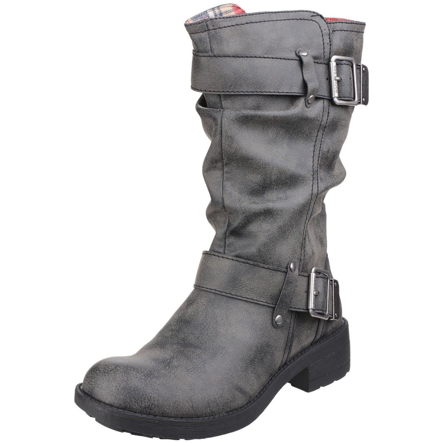 Rocket Dog Women's Trumble Biker Boot in Black