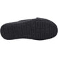 Hush Puppies Nile Cross Over Leather Men's Black Sandals