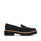 TOMS Cara Leather Women's Black Loafers