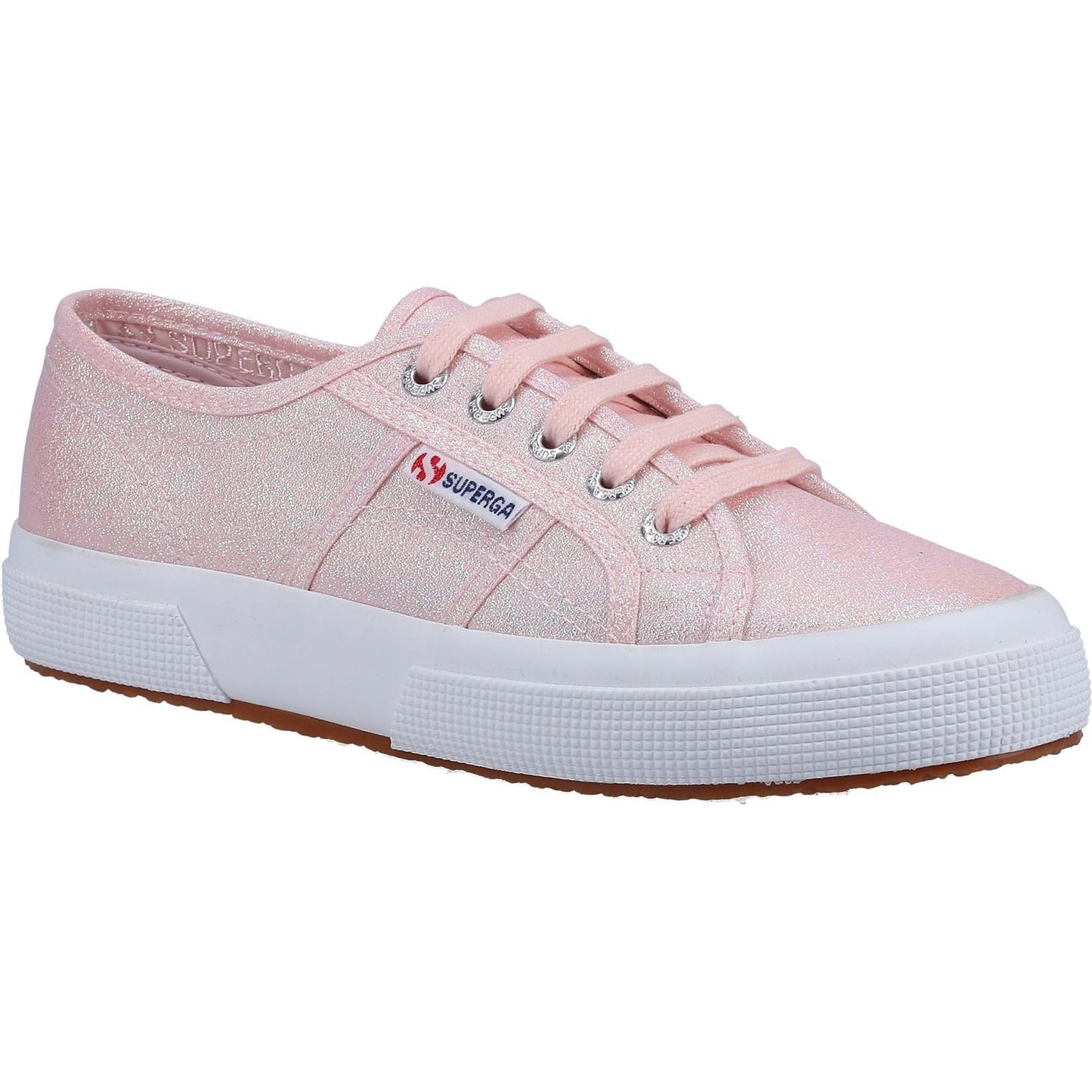 Superga Women's 2750 LAMEW Trainer in Pink