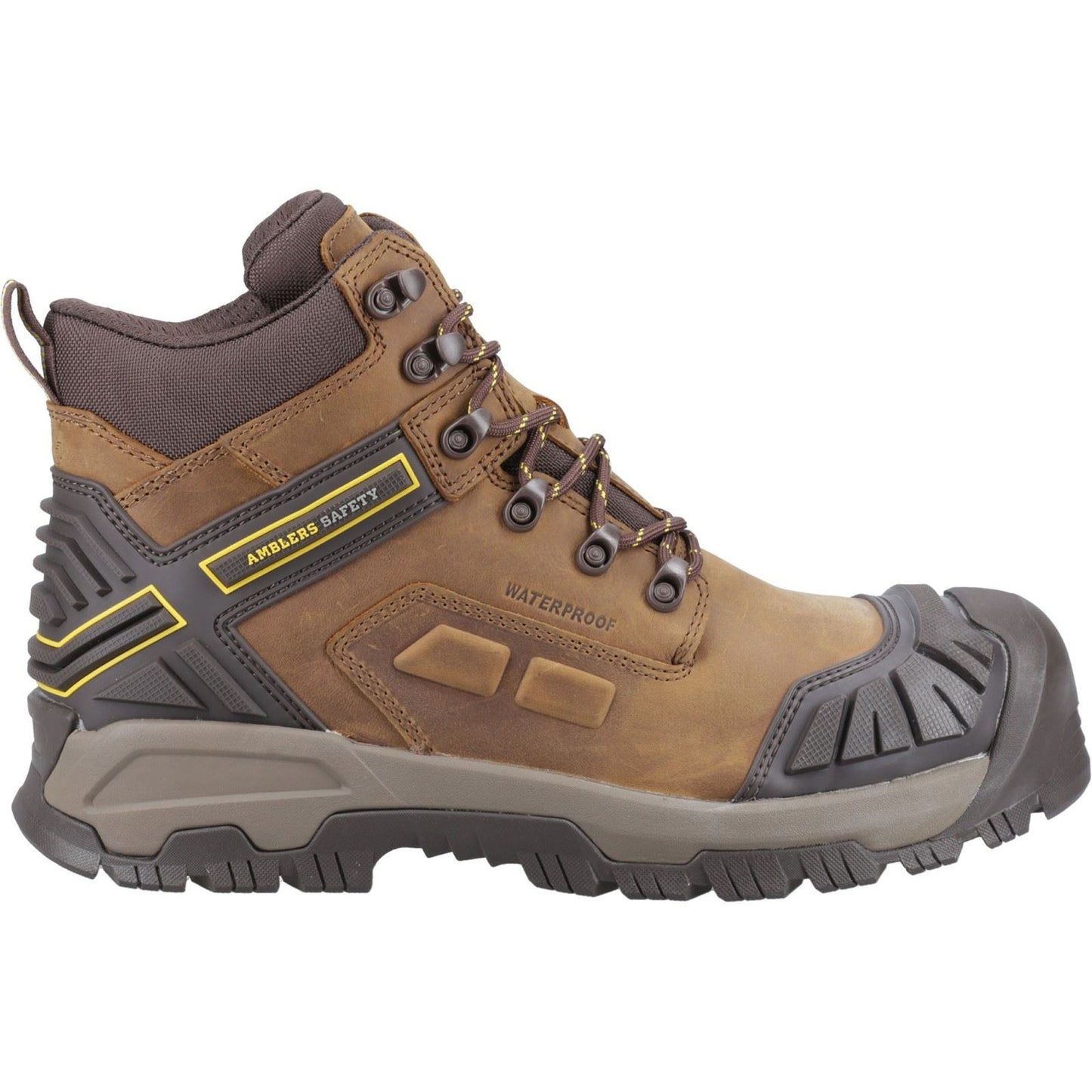 Amblers Safety Men's AS961C Quarry Safety Boot in Brown
