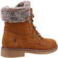 Hush Puppies Women's Florence Mid Boot in Tan