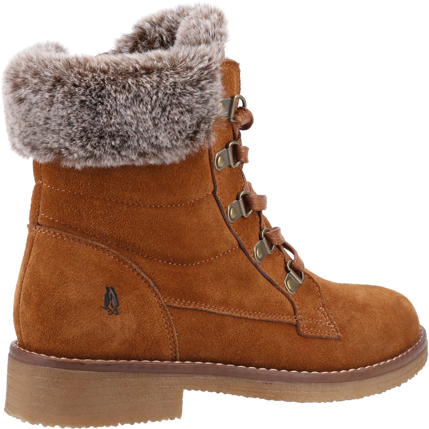 Hush Puppies Women's Florence Mid Boot in Tan