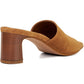 Dune Jule Suede Women's Tan Sandals