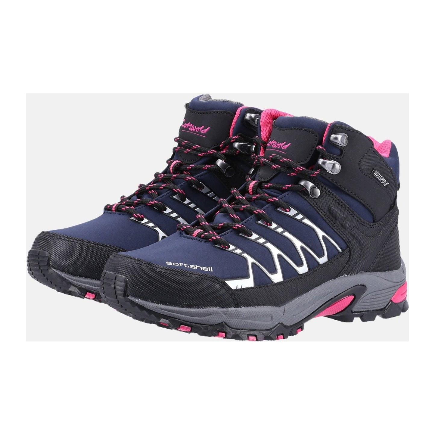 Cotswold Women's Abbeydale Mid Hiker in Navy/Black/Fuchsia