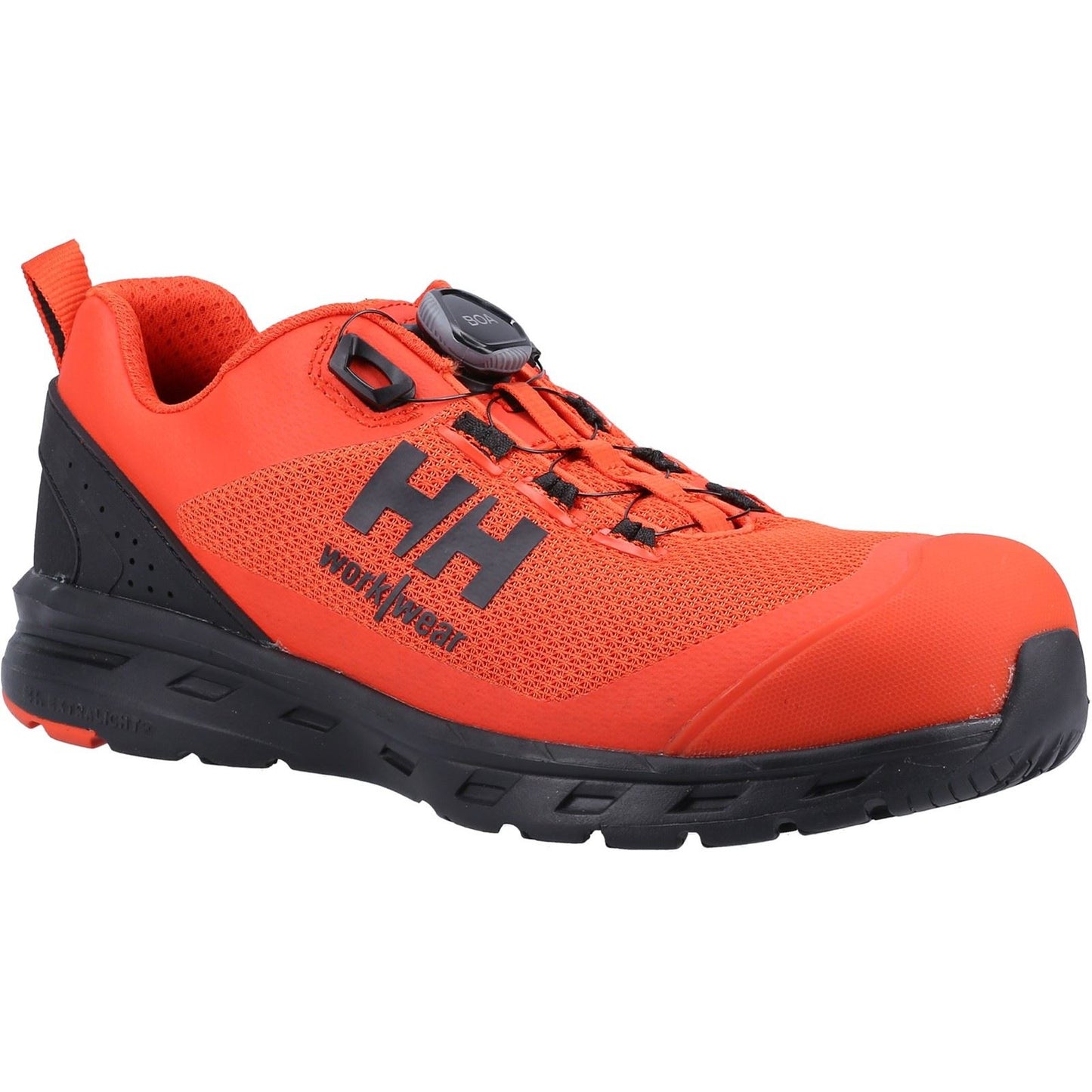 Helly Hansen Workwear Unisex Chelsea Evolution Aluminium-Toe Safety Shoes in Dark Orange