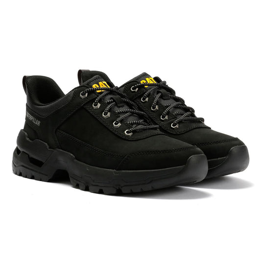 Caterpillar Surge Hiker Lo Waxy Nubuck Men's Black Lace-Up Shoes