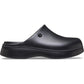 Crocs Dylan Notched EVA Women's Black Clogs