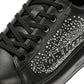 Karl Lagerfeld Kapri Konstellation Leather Women's Black/Silver Trainers