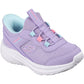 Skechers Bounder Pro Step One Girl's Lavender Trainers