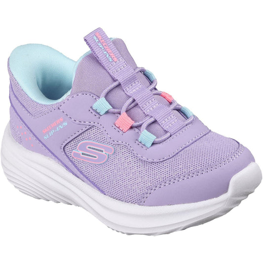 Skechers Bounder Pro Step One Girl's Lavender Trainers