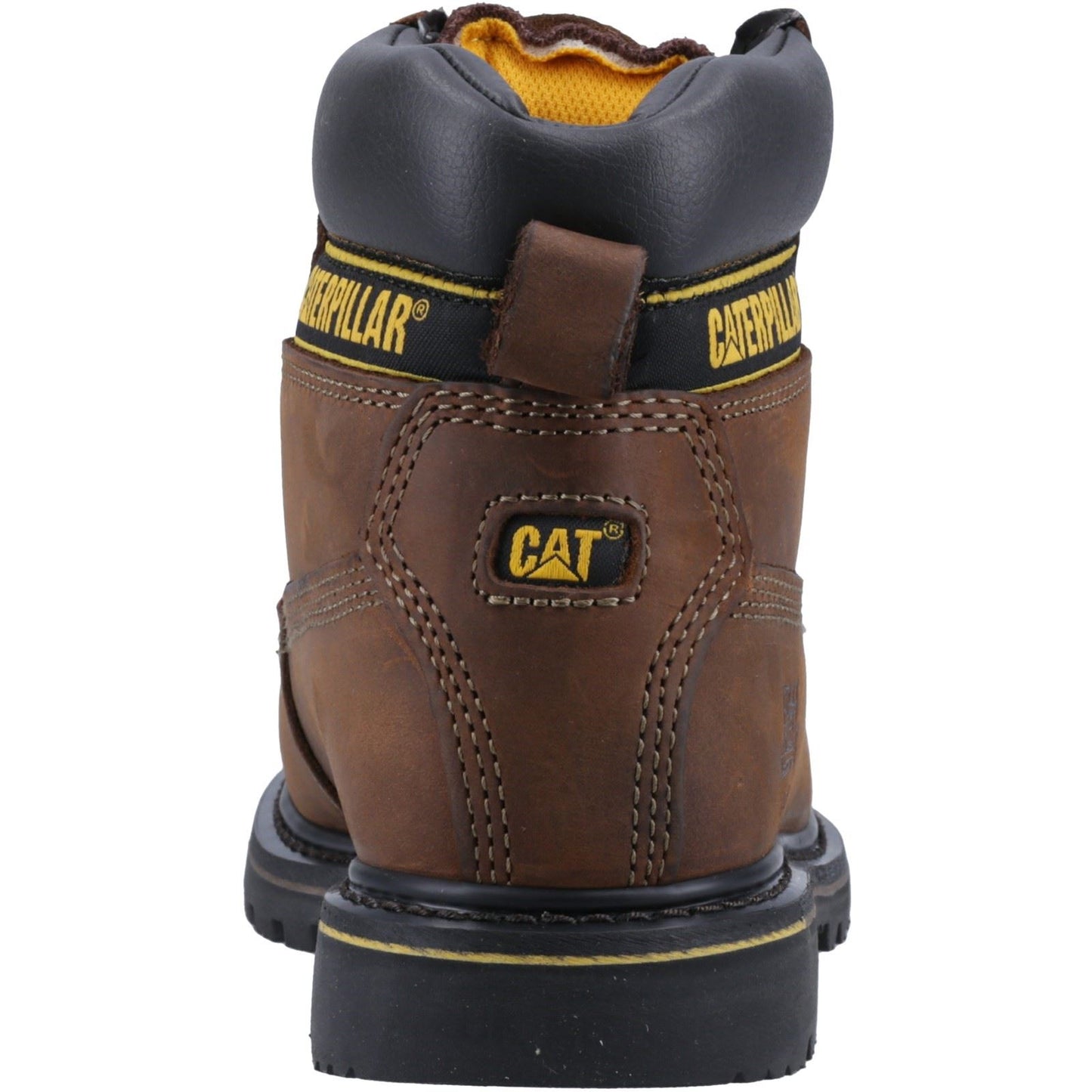 Caterpillar Men's Holton Safety Boot in Brown
