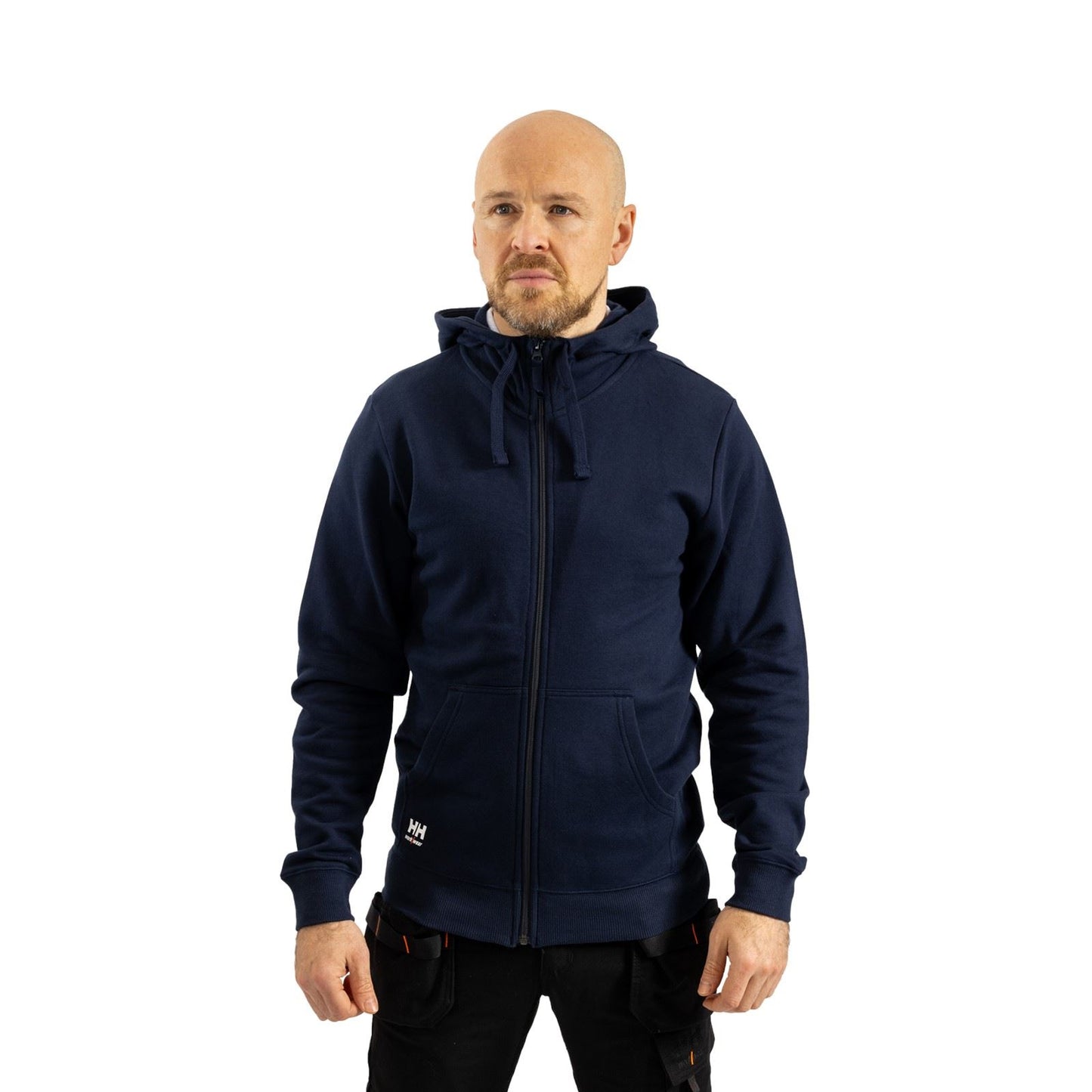 Helly Hansen Workwear Men's Manchester Zip Hoodie in Navy