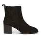 Osprey London The Naples Suede Women's Black Boots
