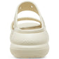 Crocs Classic Crush Sandal in Bone