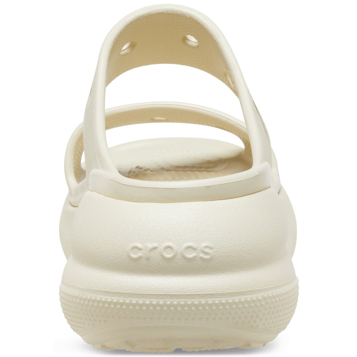 Crocs Classic Crush Sandal in Bone