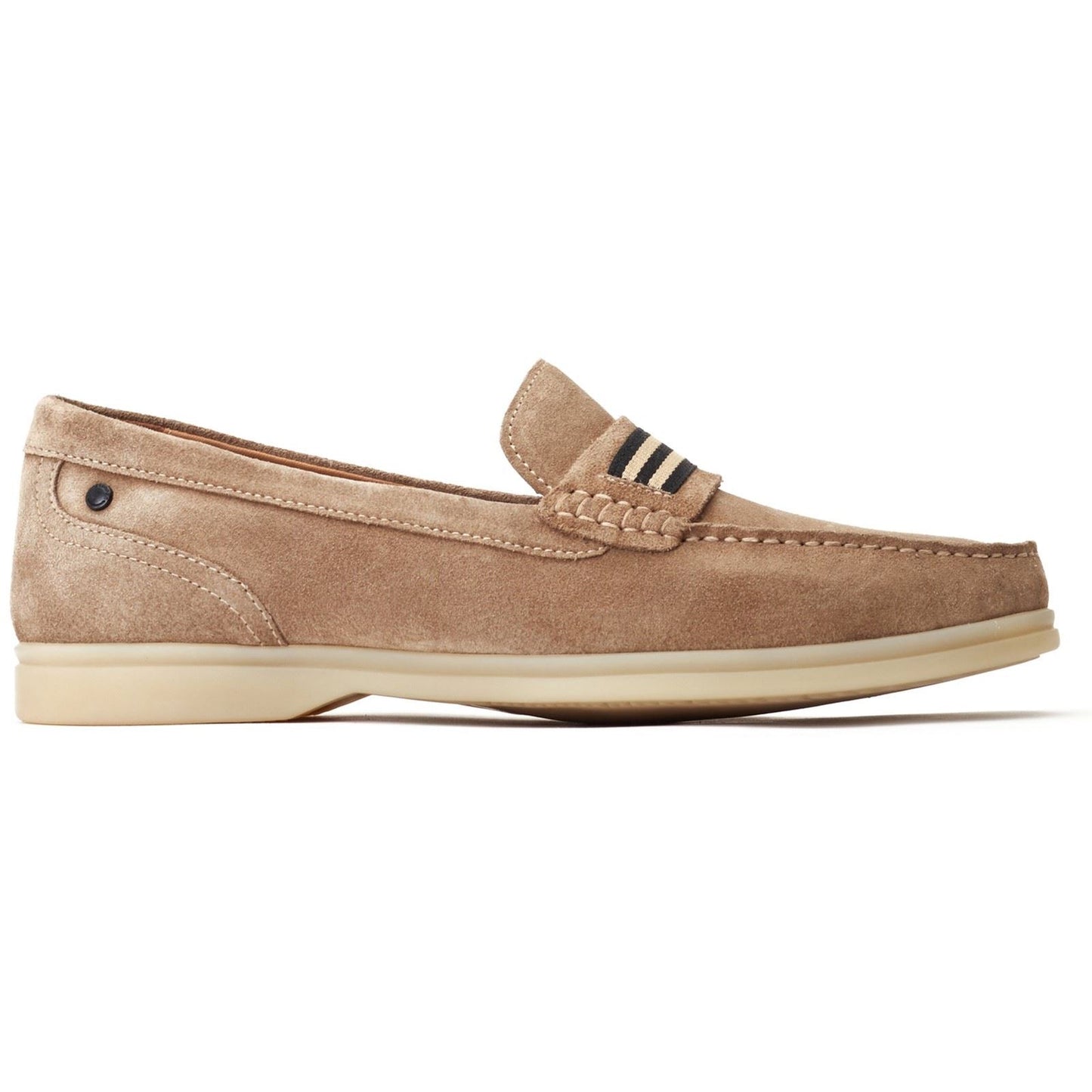 Base London Men's Drum Loafer in Sand