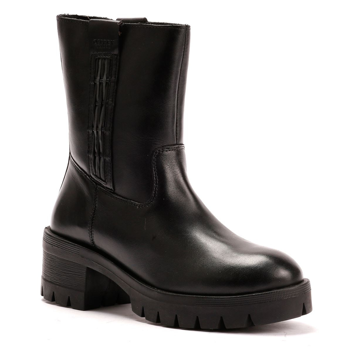 Osprey London The Indiana Leather Women's Black Boots