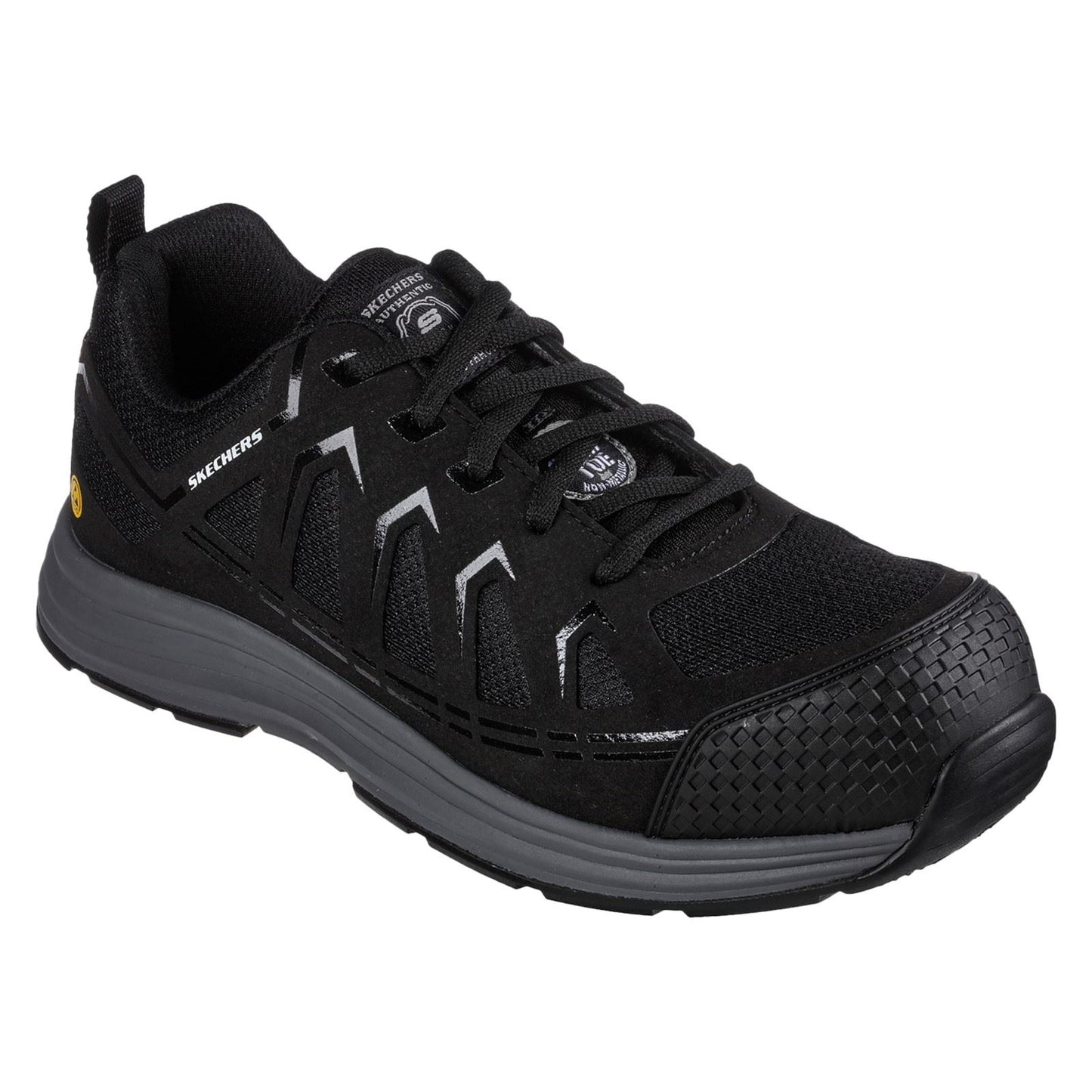 Skechers Workwear Malad II Textile Men's Black Safety Trainers