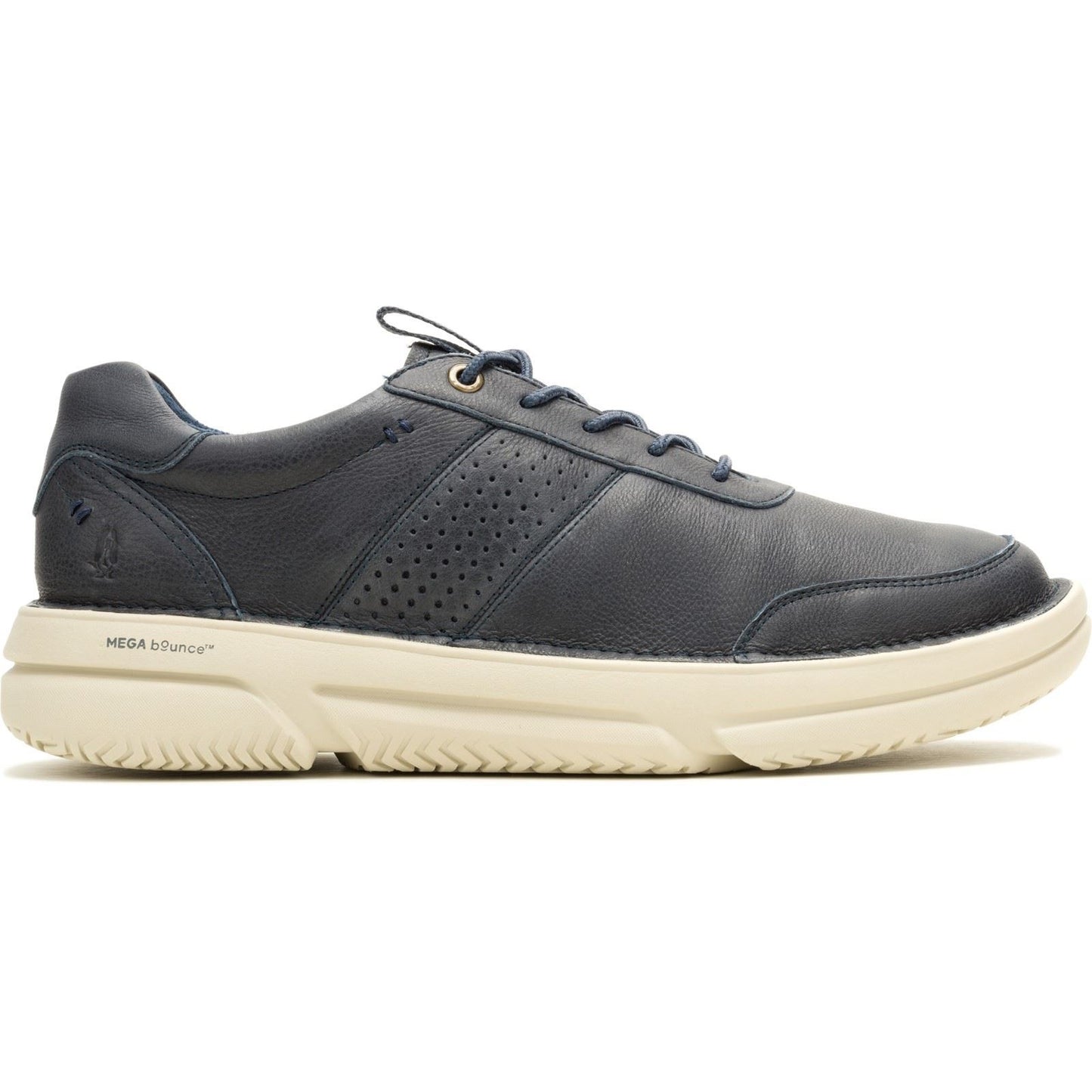 Hush Puppies Baylor Leather Men's Navy Trainers