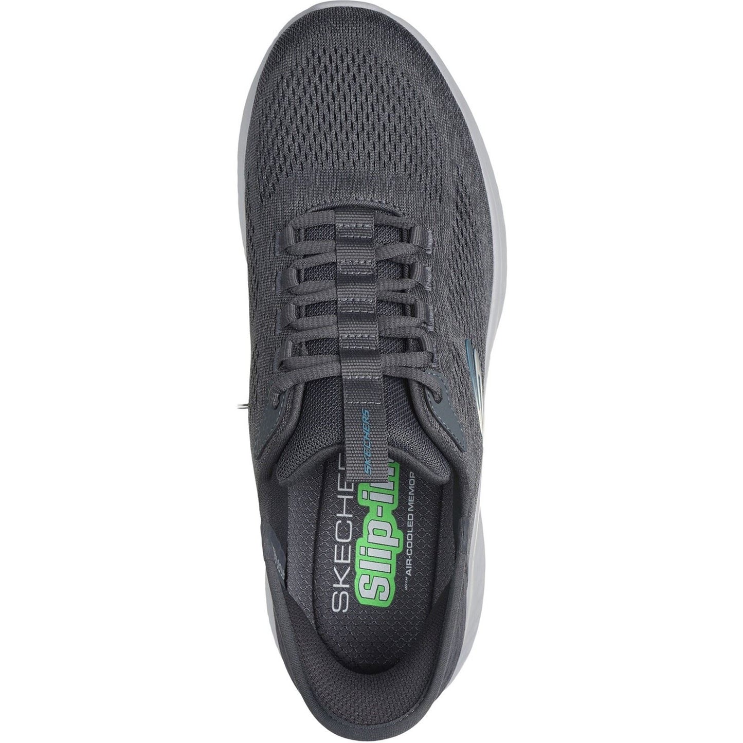 Skechers Men's Skech-Lite Pro Primebase Trainers in Charcoal/Blue