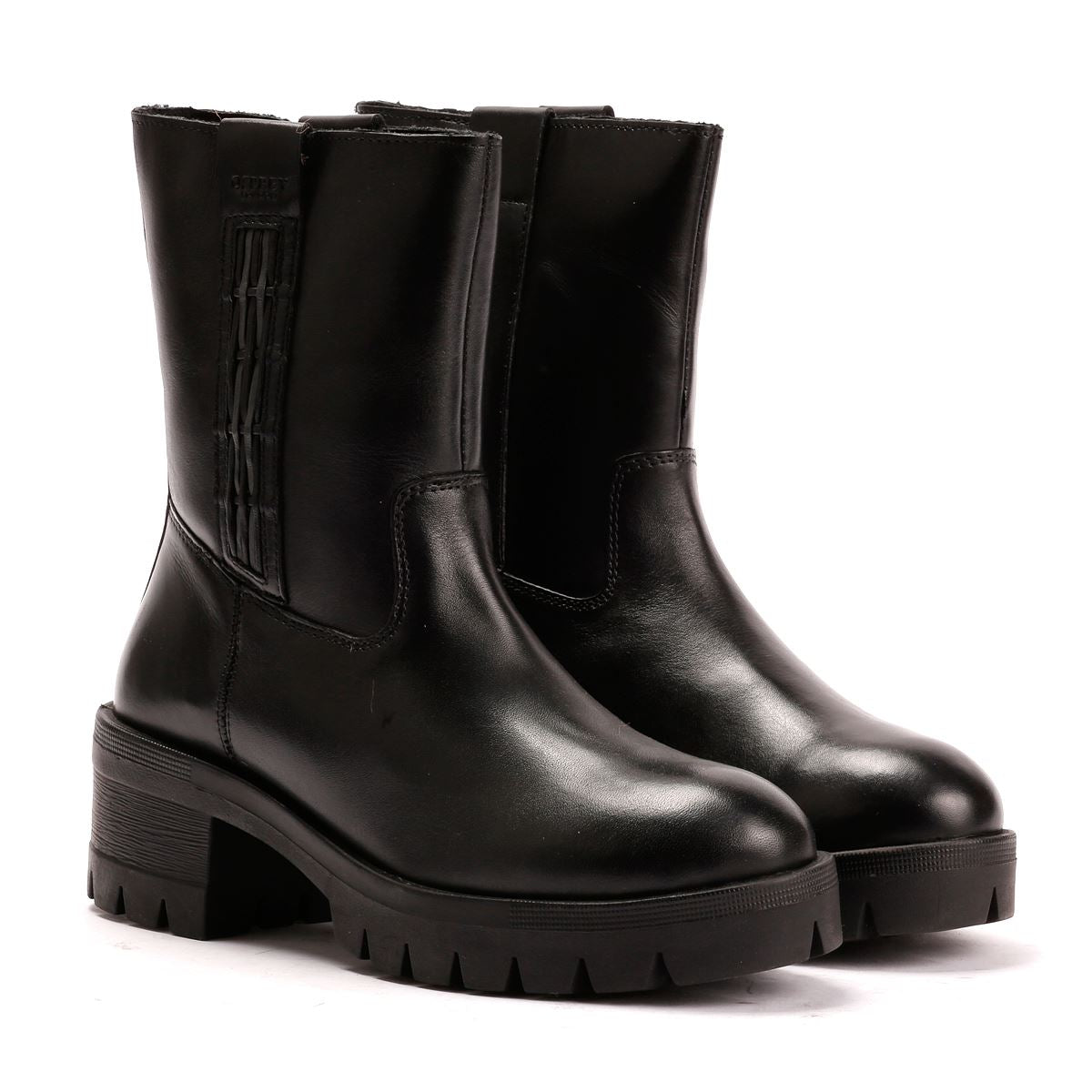 Osprey London The Indiana Leather Women's Black Boots