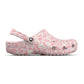 Crocs Classic Confetti Thermoplastic Women's Pink Milk/Mulit Flip Flops