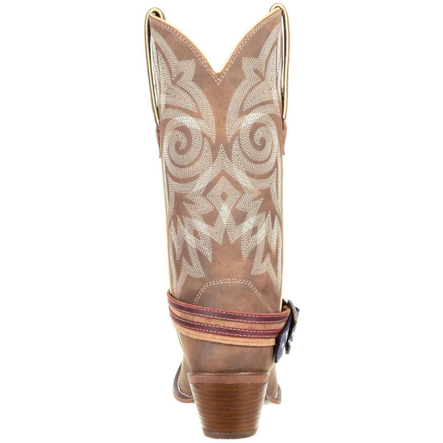 Durango Women's Crush Flag Boot in Brown/Khaki
