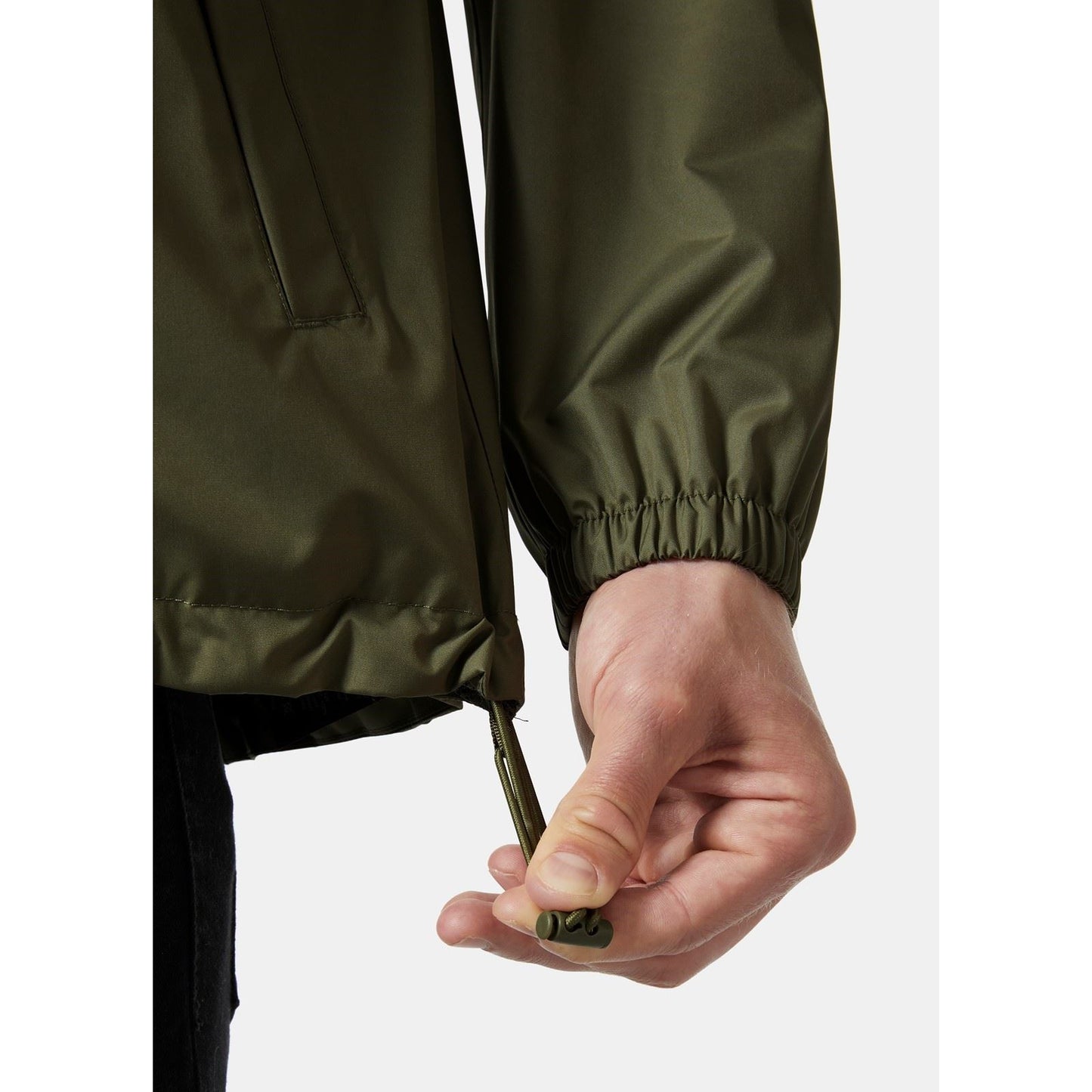 Helly Hansen Sport Men's Vancouver Rain Jacket in Green
