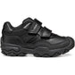 Geox J Buller Leather Boy's Black Trainers