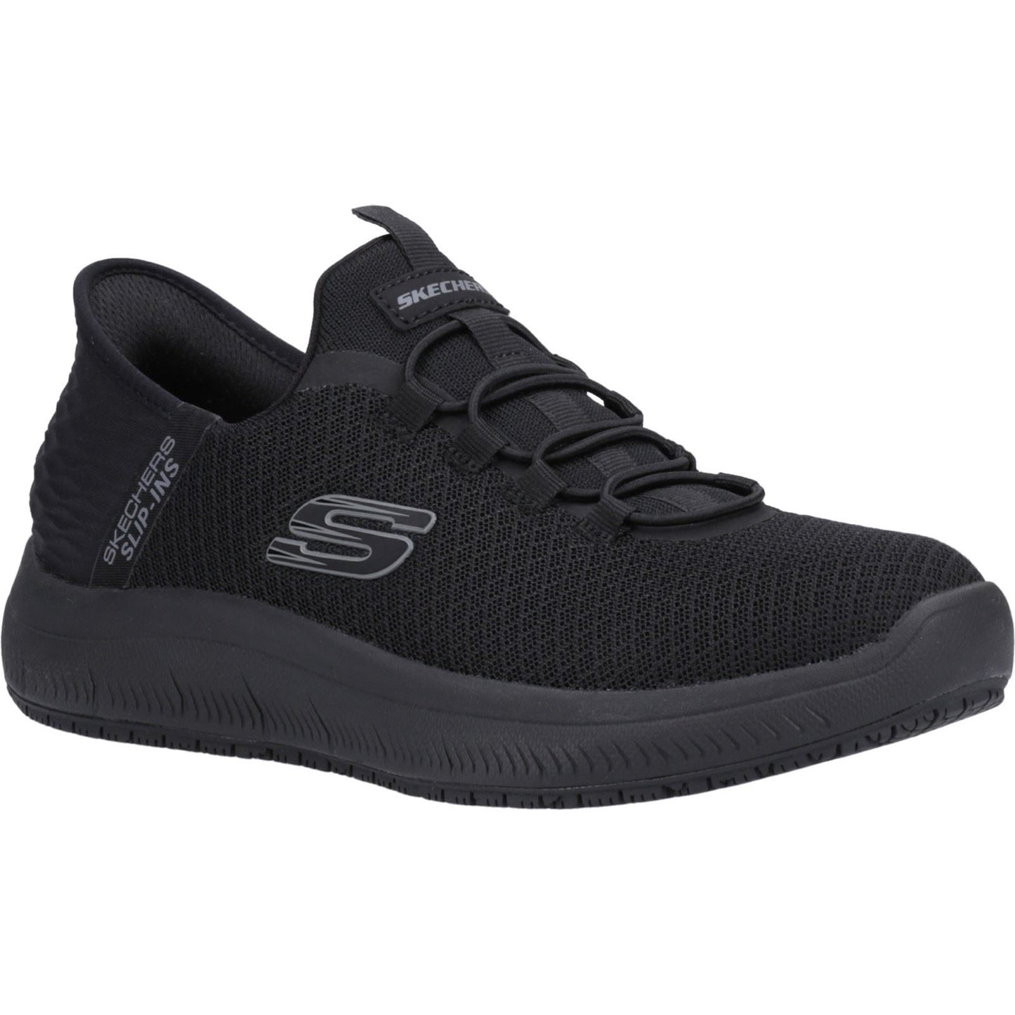 Skechers Workwear Summits - Colsin Textile Men's Black Safety Trainers