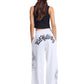Ed Hardy Gothic Dragon Stone Wash Women's White Joggers