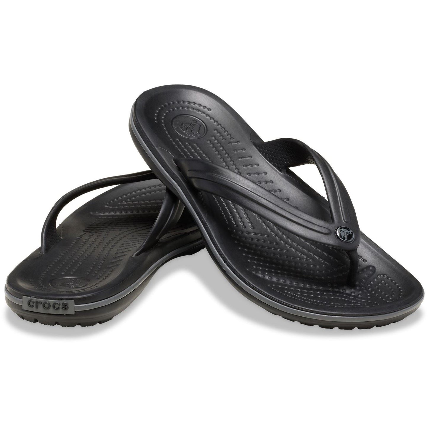 Crocs Crocband Rubber Black/Slate Grey Hiking Shoes