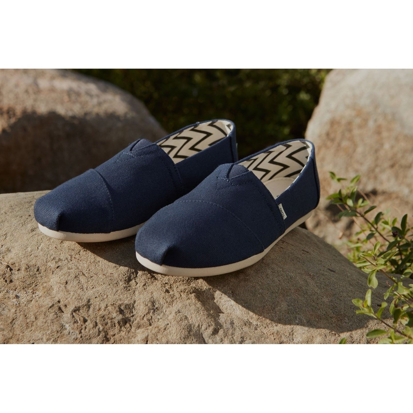 TOMS Men's Alpargata Shoes in Navy