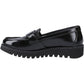 Hush Puppies Francis Loafer Patent Leather Youth Black Loafers