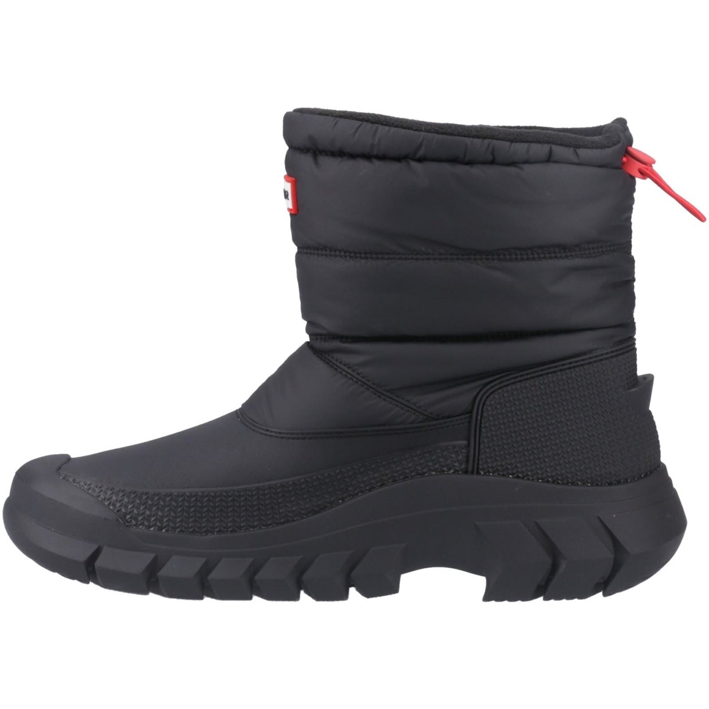 Hunter Men's Intrepid Short Snow Boot in Black