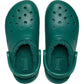 Crocs Women's Classic Lined Clog in Emerald