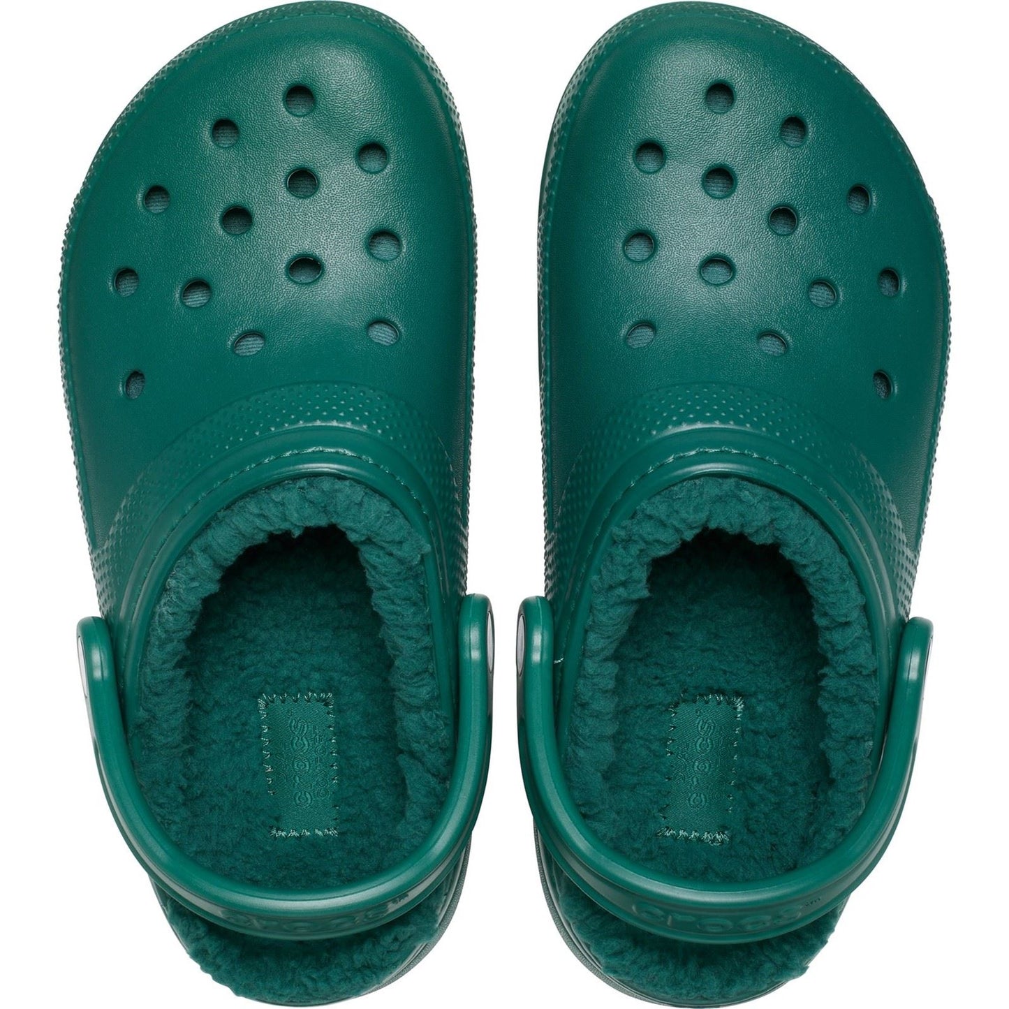 Crocs Women's Classic Lined Clog in Emerald