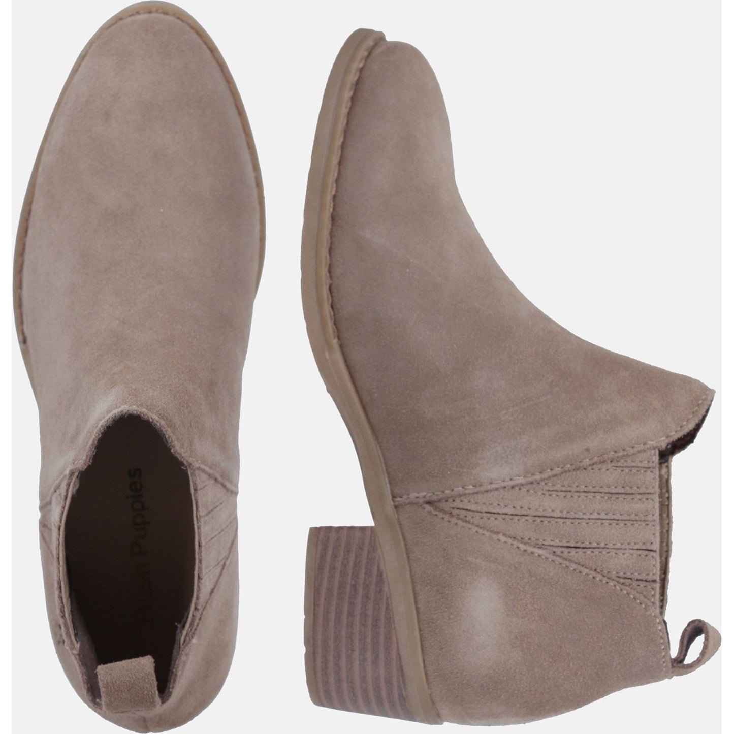 Hush Puppies Women's Isobel Ankle Boot in Taupe