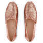 TOMS Alpargata Sequins Textile Women's Rose Espadrilles