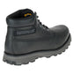 CAT Lifestyle Founder Nubuck Leather Men's Black Ankle Boots