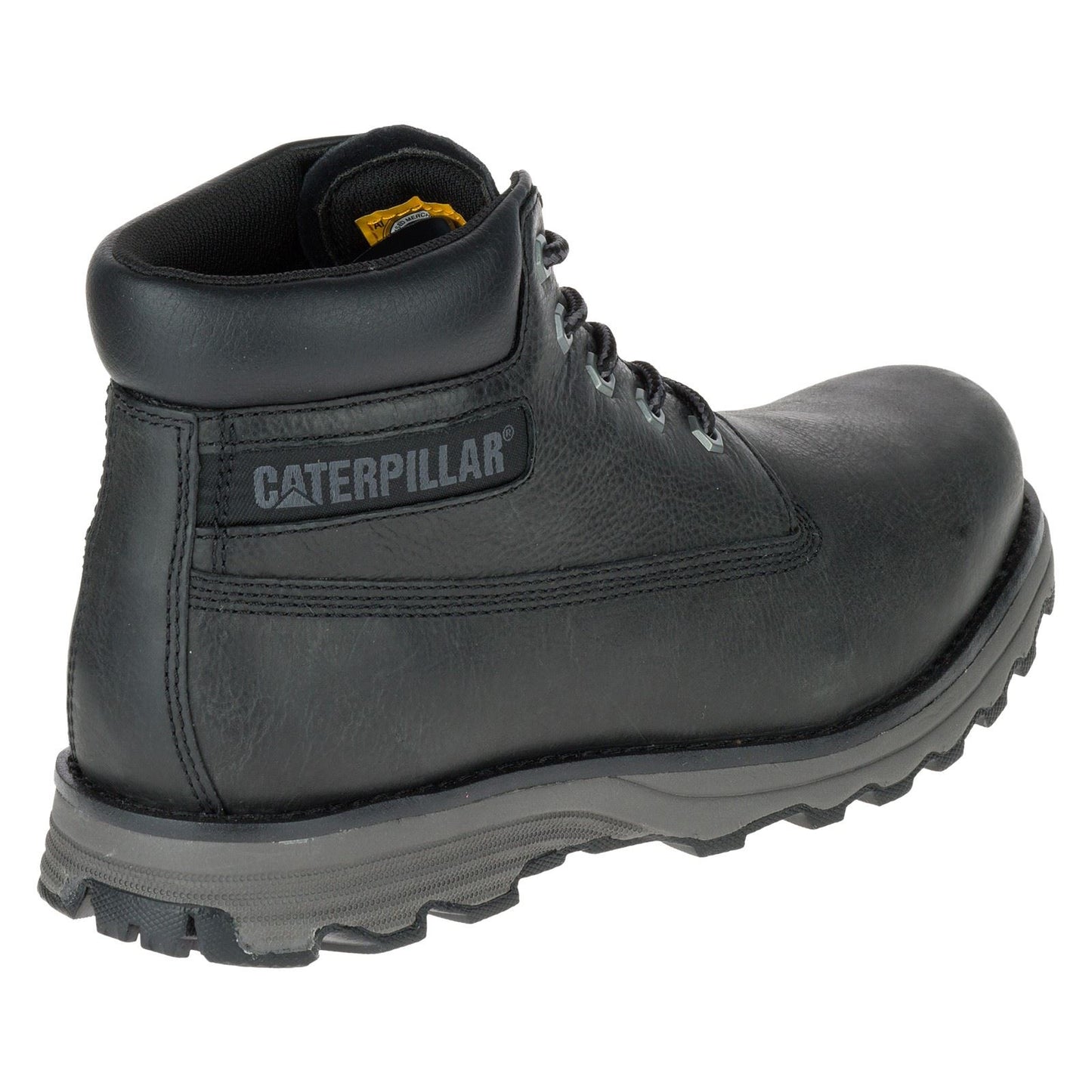 CAT Lifestyle Founder Nubuck Leather Men's Black Ankle Boots