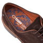 Base London Men's Mawley Derby Shoe in Burnt Brown