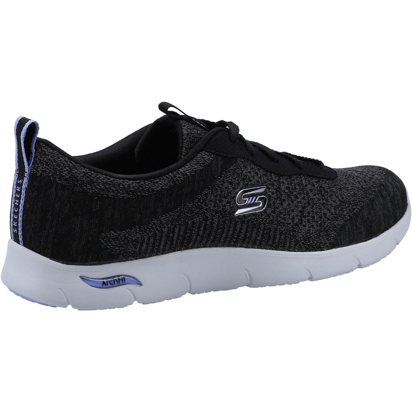 Skechers Women's Arch Fit Refine Shoe in Black/White