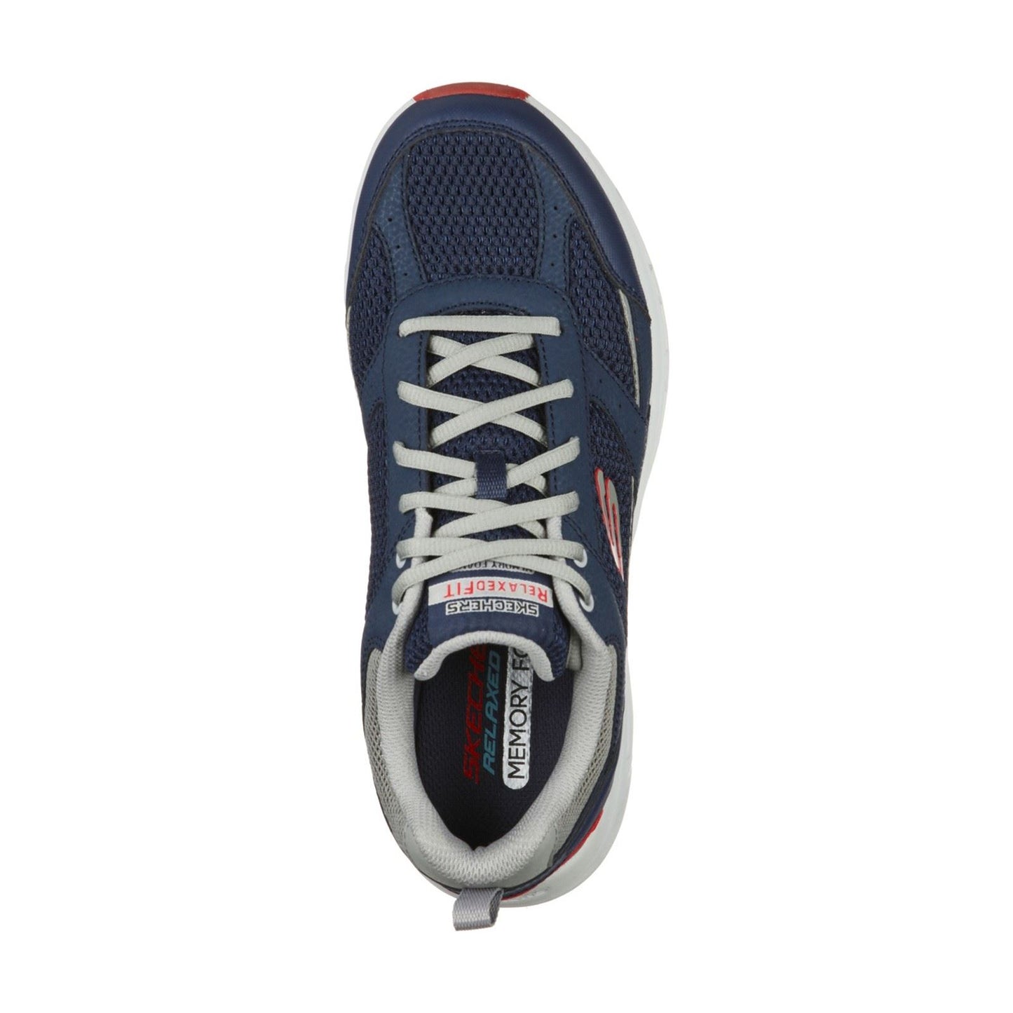 Skechers Men's Oak Canyon Verketta Trainers in Navy/Grey