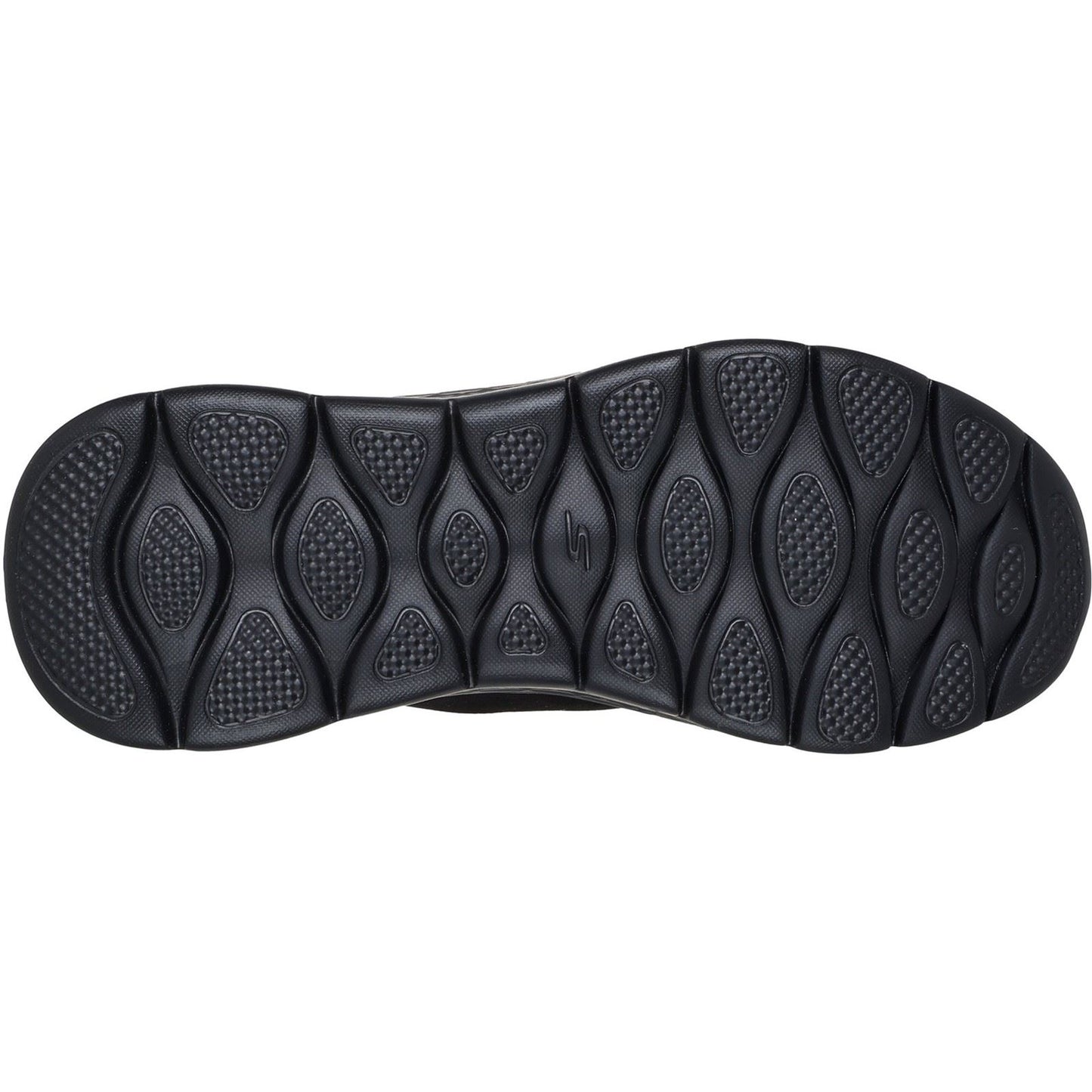 Skechers GO WALK Flex Smooth Motion Textile Men's Black Trainers