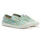 Penguin Anita Canvas Women's Sage Floral Pumps